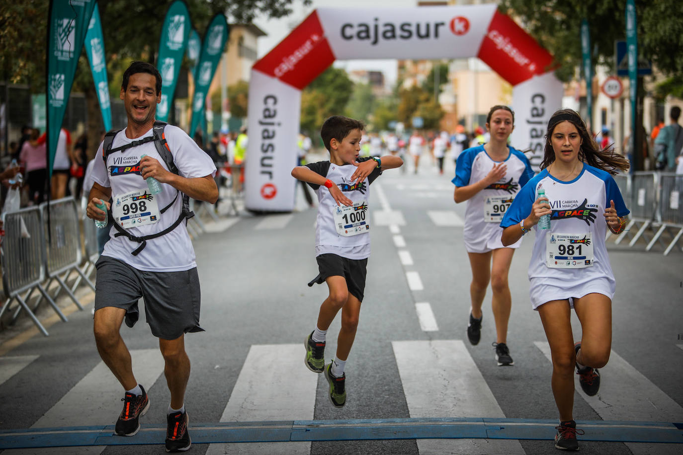 El lema de la carrera es 'Ahora te toca a ti'.