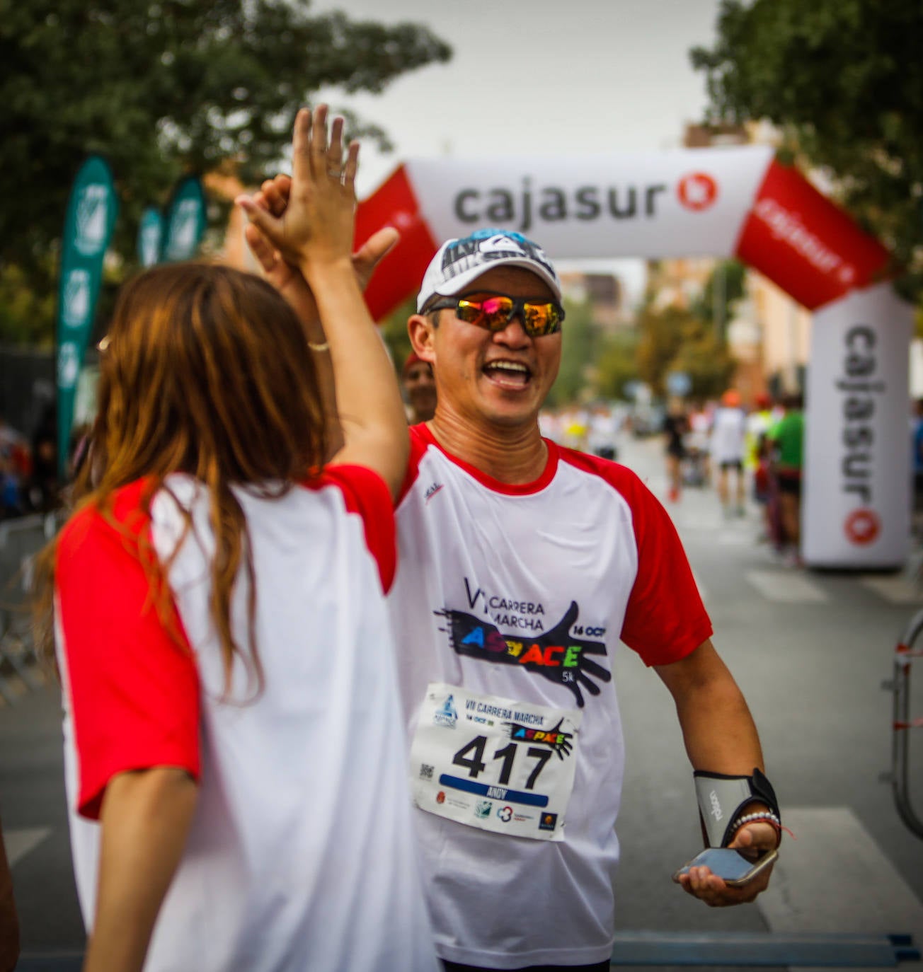 El lema de la carrera es 'Ahora te toca a ti'.