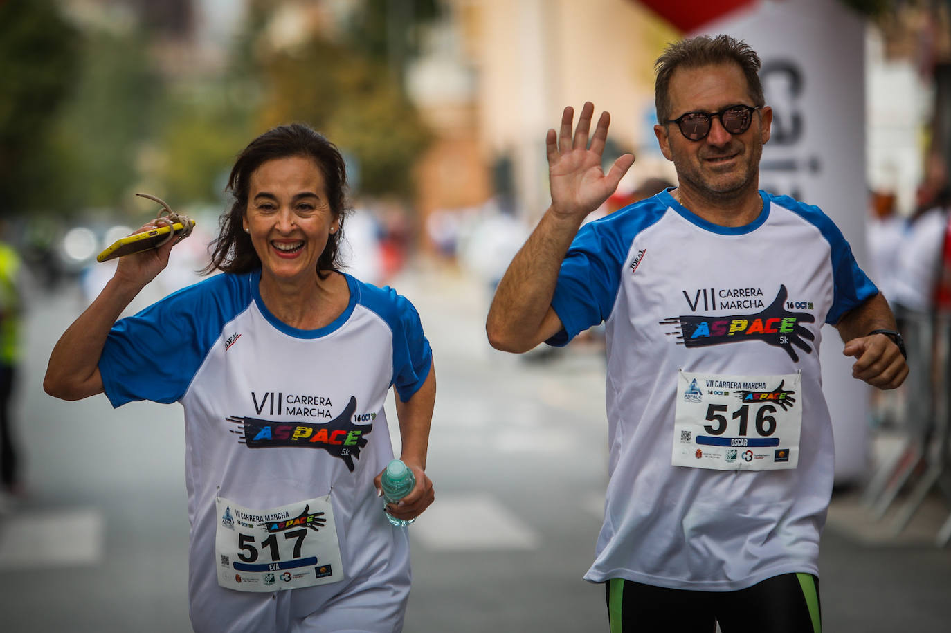 El lema de la carrera es 'Ahora te toca a ti'.