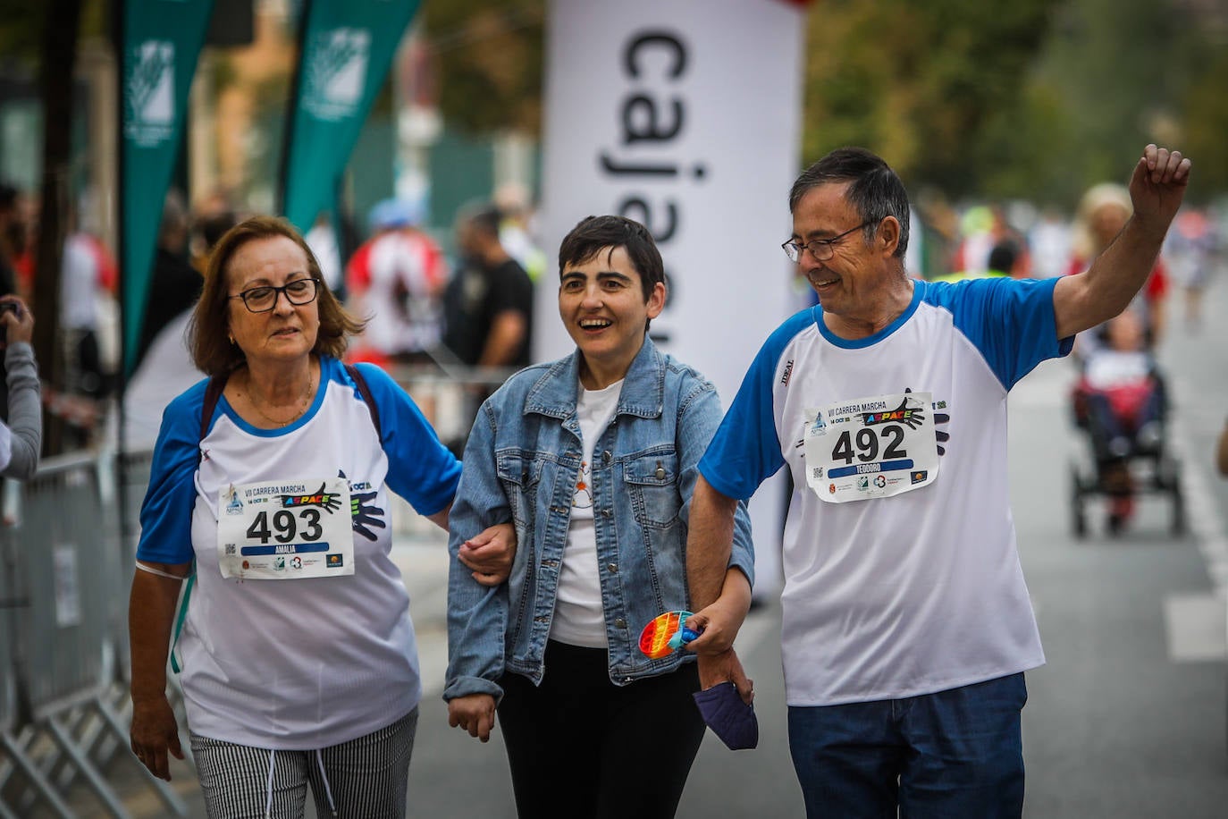 El lema de la carrera es 'Ahora te toca a ti'.