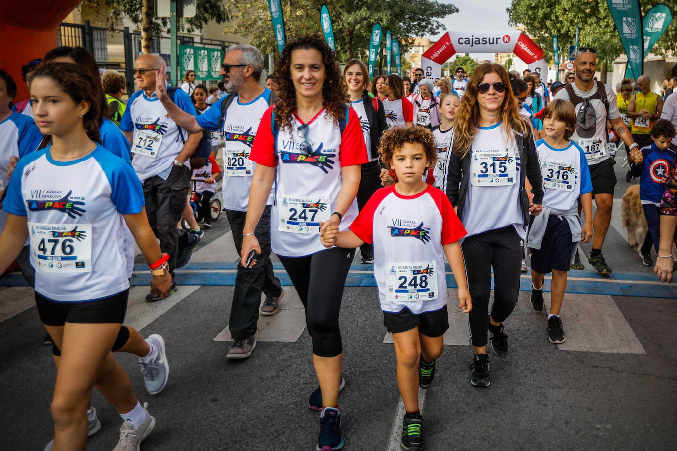 El lema de la carrera es 'Ahora te toca a ti'.