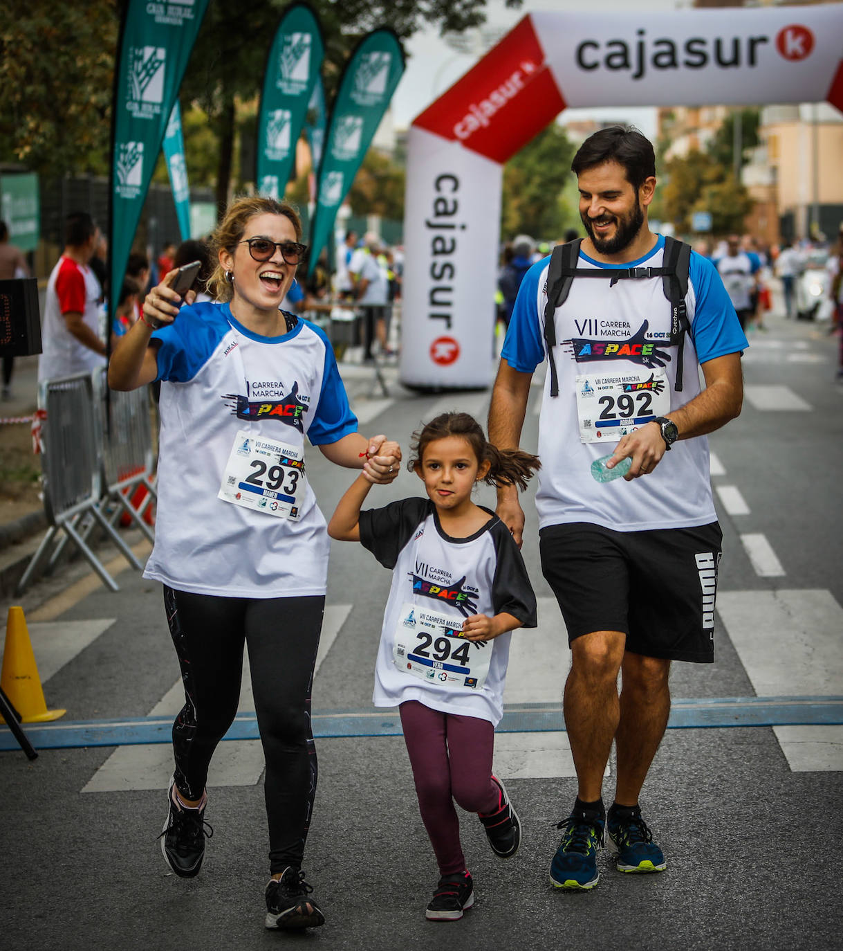 El lema de la carrera es 'Ahora te toca a ti'.