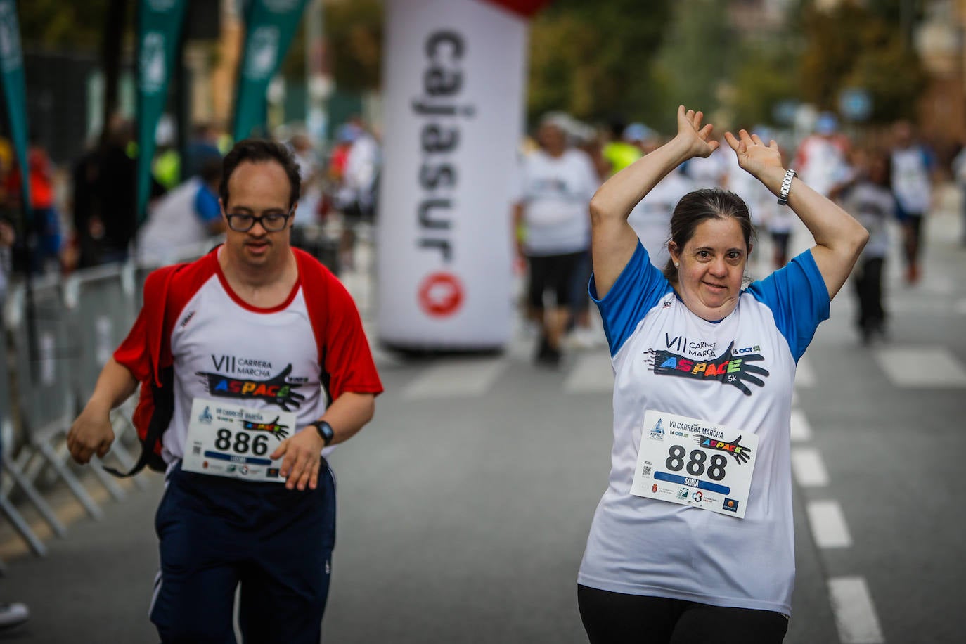 El lema de la carrera es 'Ahora te toca a ti'.