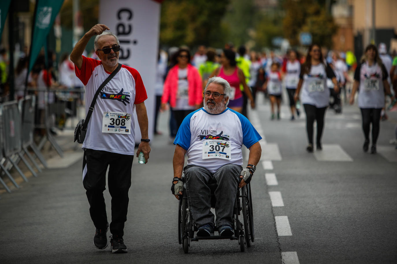 El lema de la carrera es 'Ahora te toca a ti'.