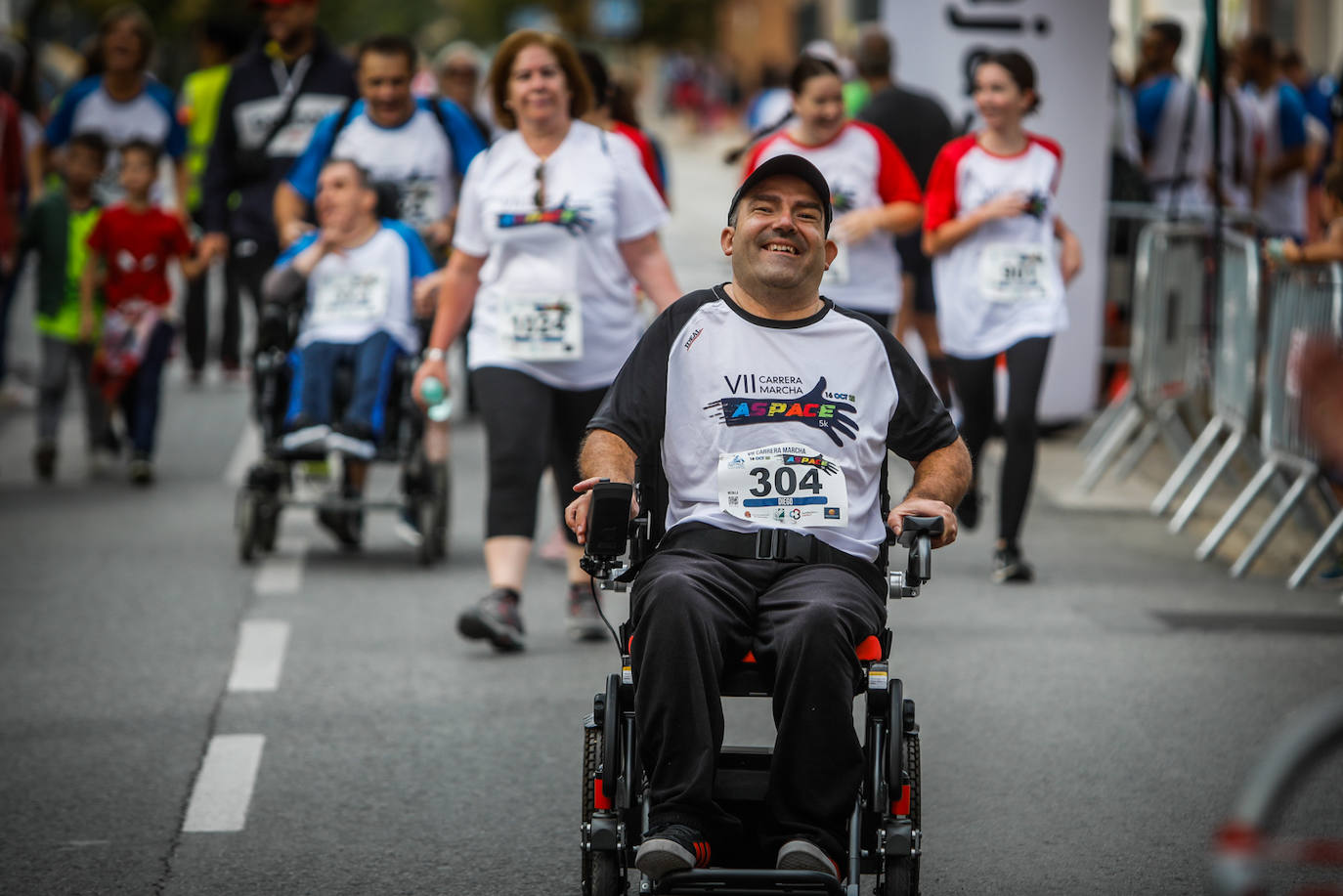 El lema de la carrera es 'Ahora te toca a ti'.