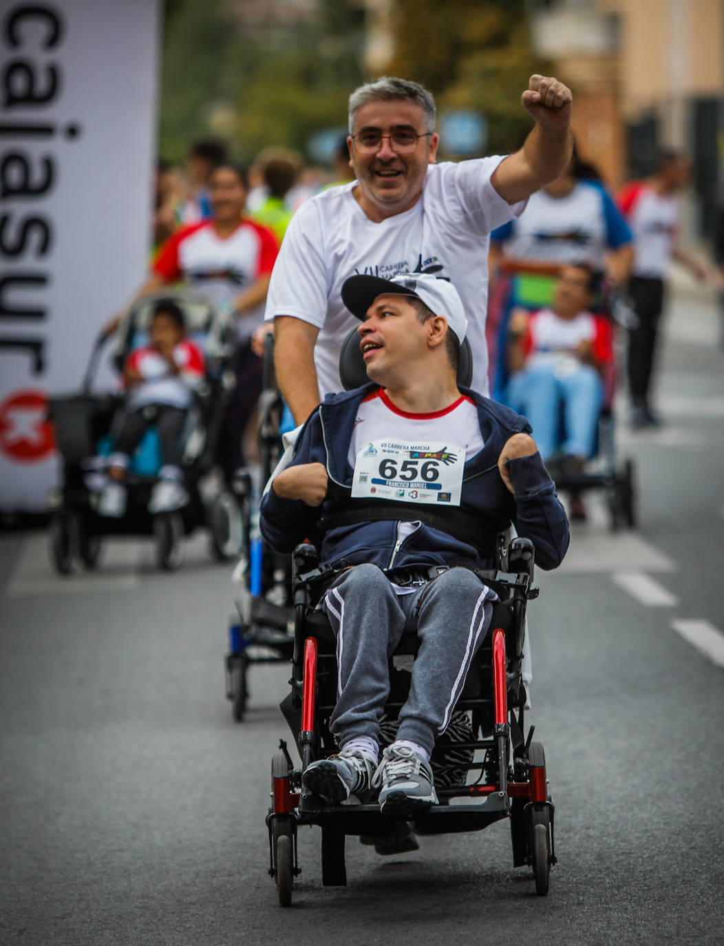 El lema de la carrera es 'Ahora te toca a ti'.