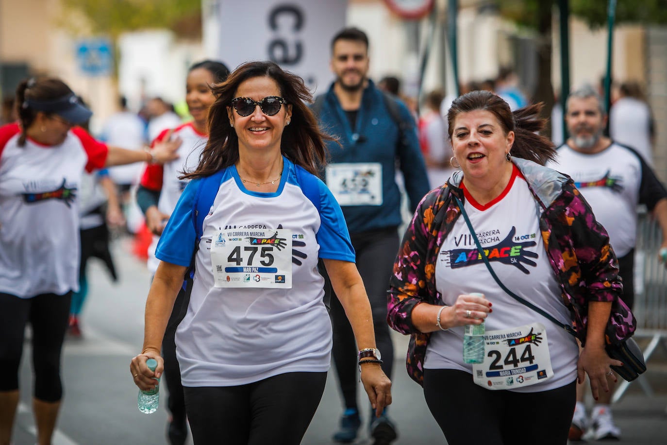 El lema de la carrera es 'Ahora te toca a ti'.