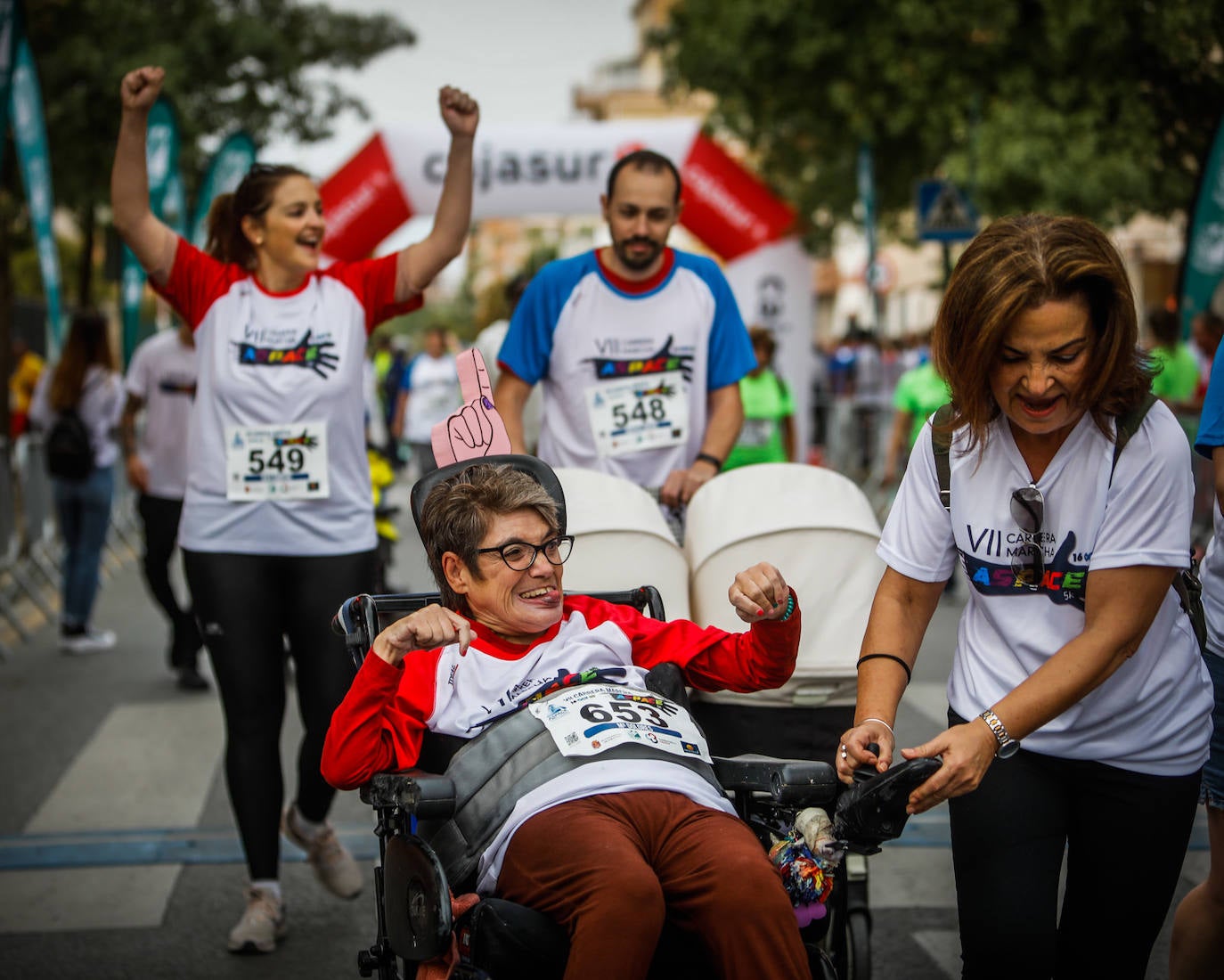 El lema de la carrera es 'Ahora te toca a ti'.