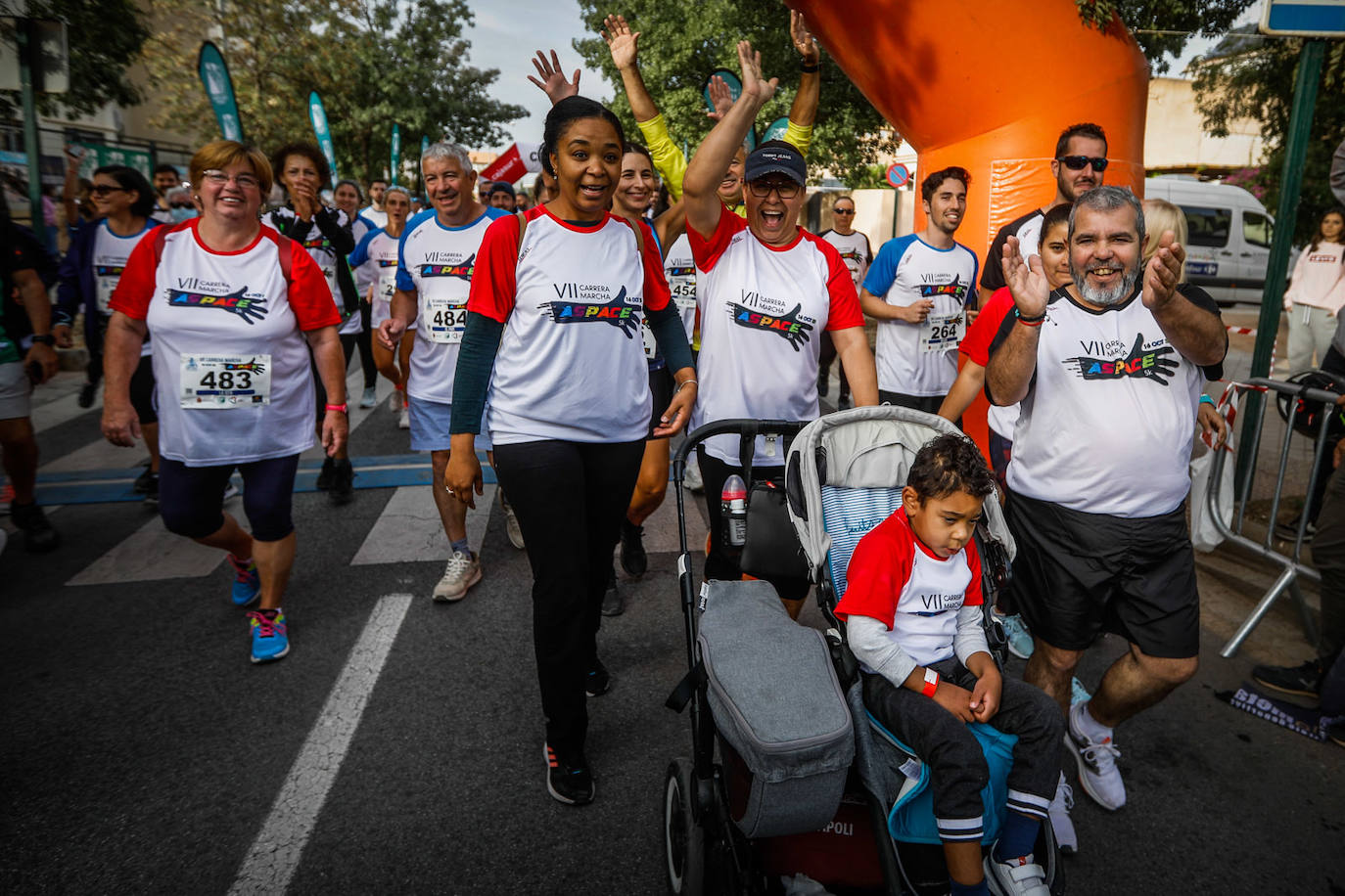 El lema de la carrera es 'Ahora te toca a ti'.