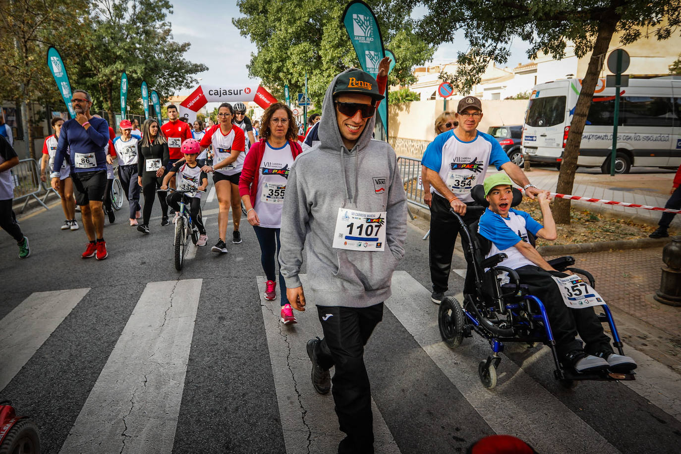 El lema de la carrera es 'Ahora te toca a ti'.