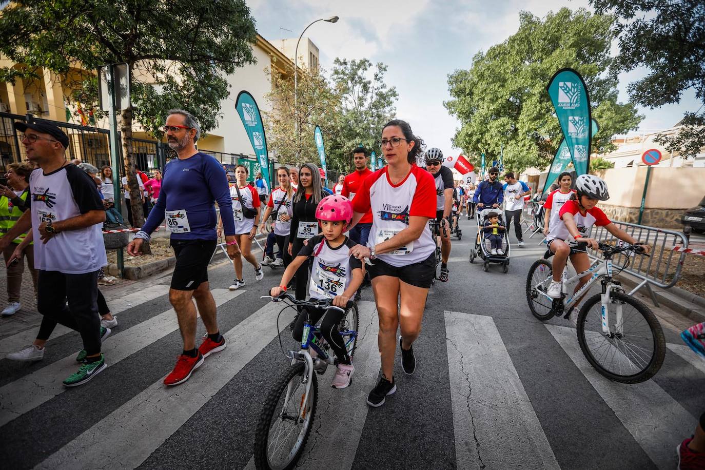 El lema de la carrera es 'Ahora te toca a ti'.