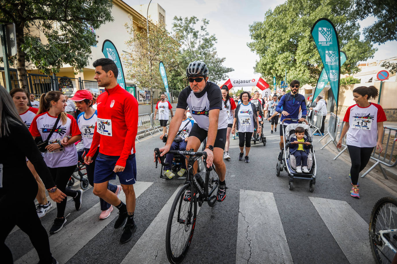 El lema de la carrera es 'Ahora te toca a ti'.