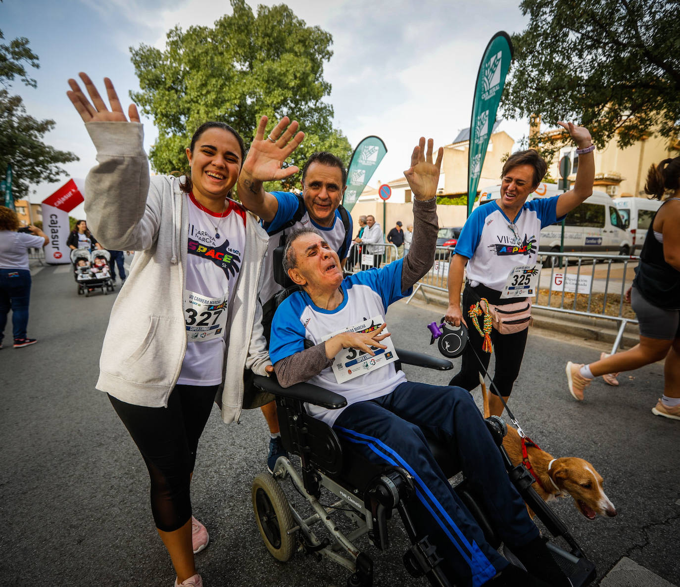 El lema de la carrera es 'Ahora te toca a ti'.