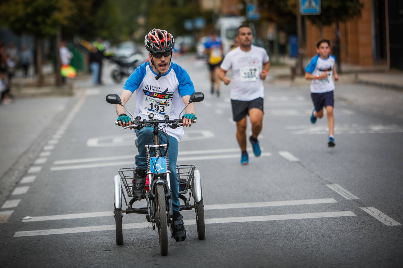 El lema de la carrera es 'Ahora te toca a ti'.