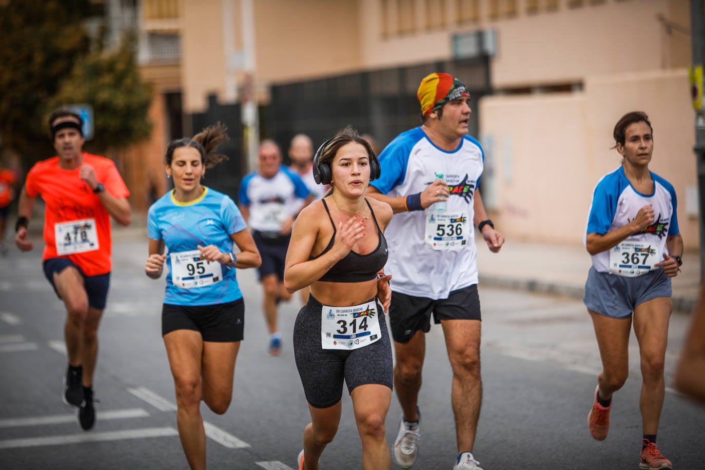 El lema de la carrera es 'Ahora te toca a ti'.