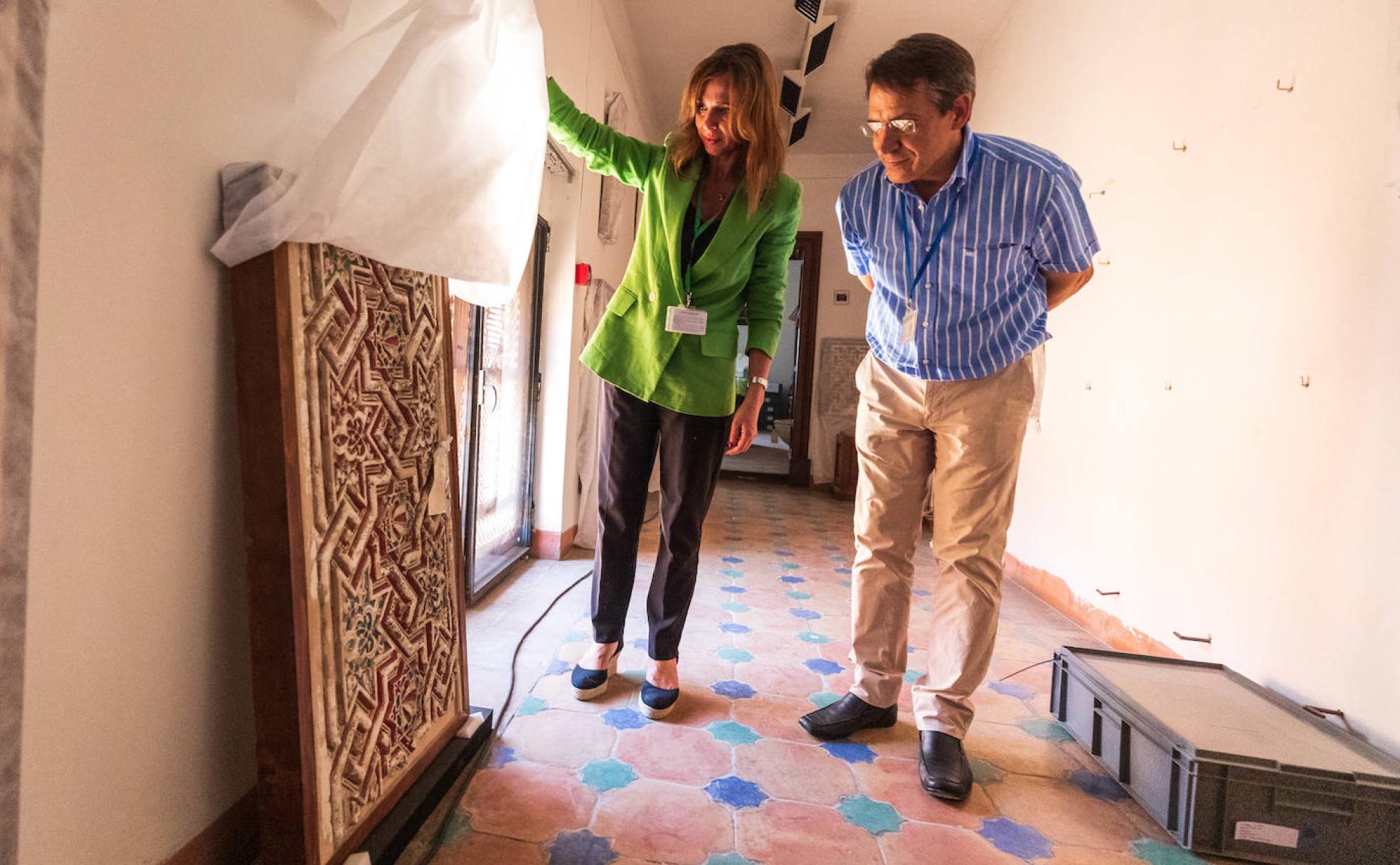 Los antiguos museos de la Alhambra tienen dos mil piezas almacenadas. 