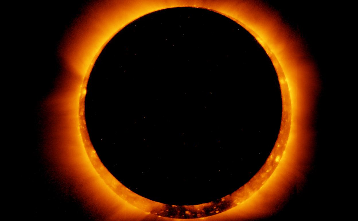 Eclipse en España en octubre