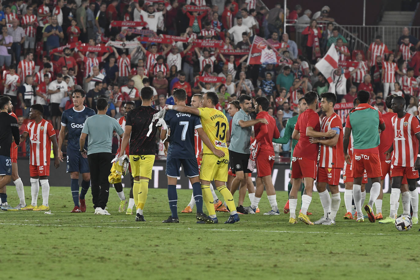 Fotos: Las mejores imágenes del UD Almería-Girona