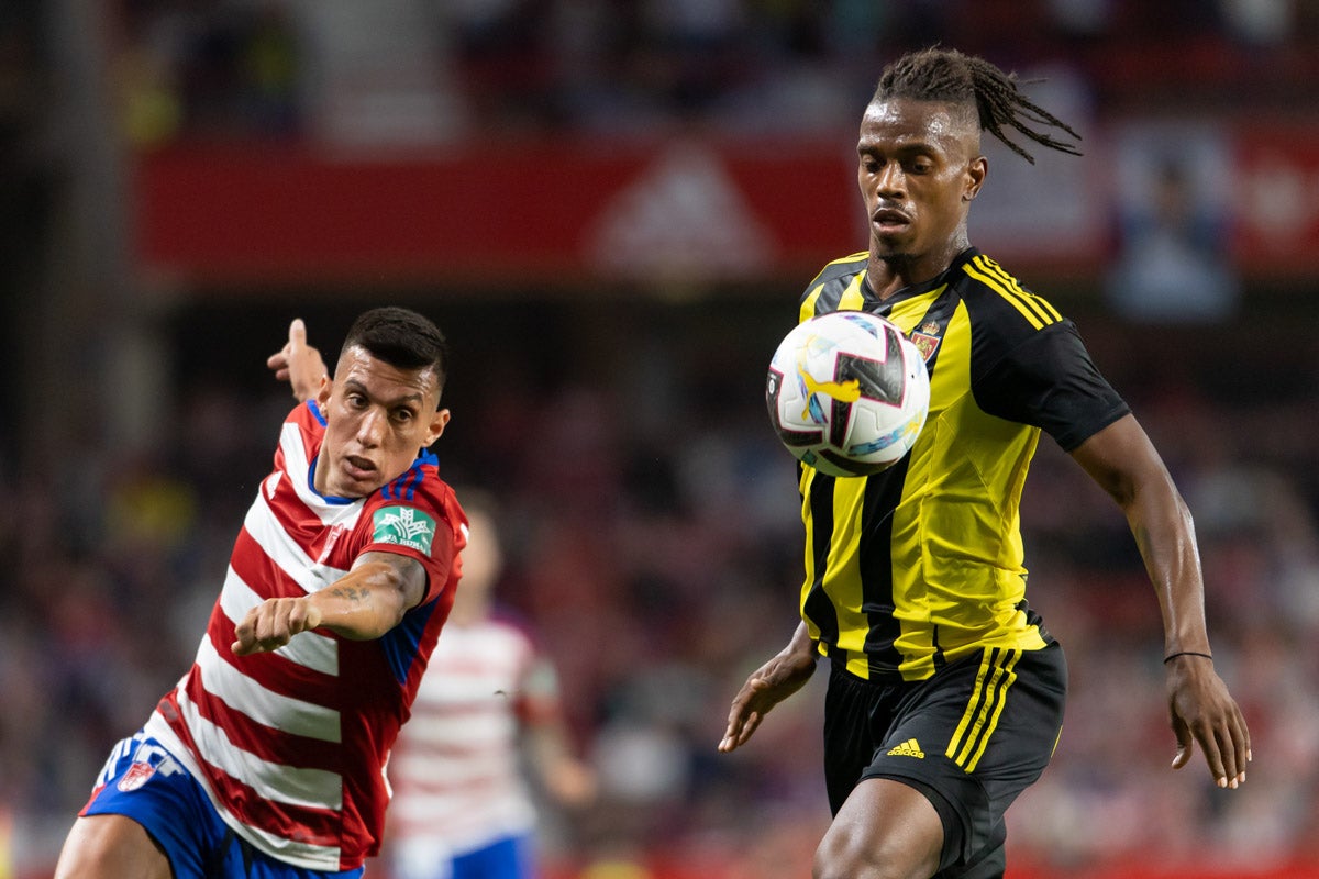 Fotos: Las mejores imágenes del Granada-Zaragoza