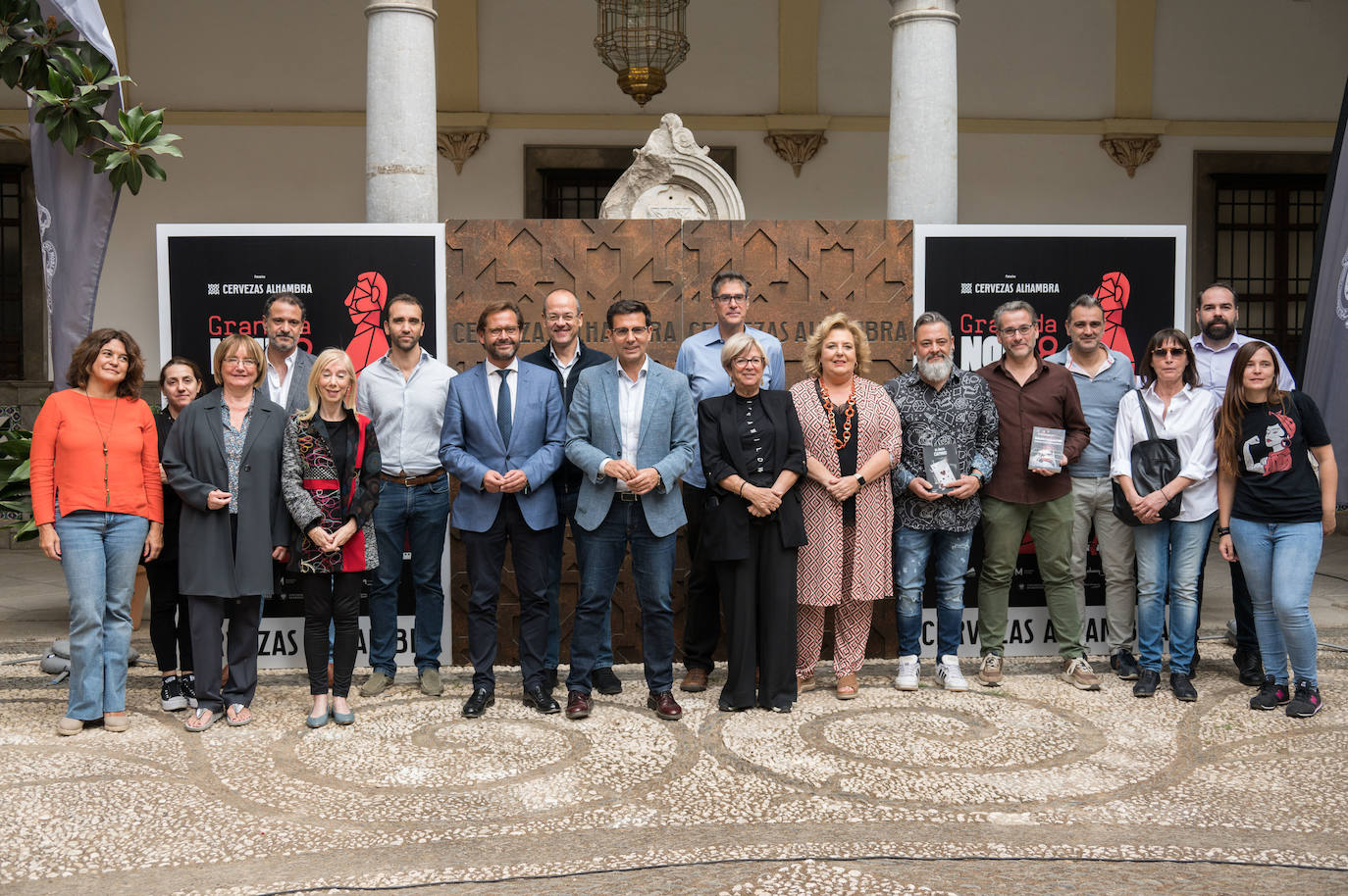 Acto de presentación de Granada Noir.
