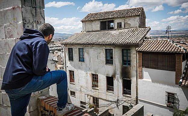 La Casa del Aire, que este año ha sufrido varios fuegos por culpa de okupaciones. 