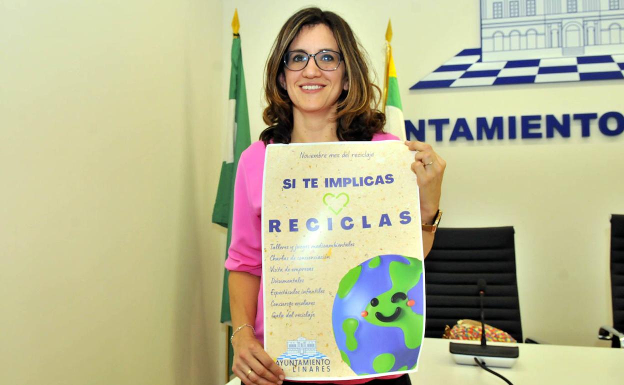 La concejala de Medio Ambiente, Eva Sáez, presenta la campaña. 