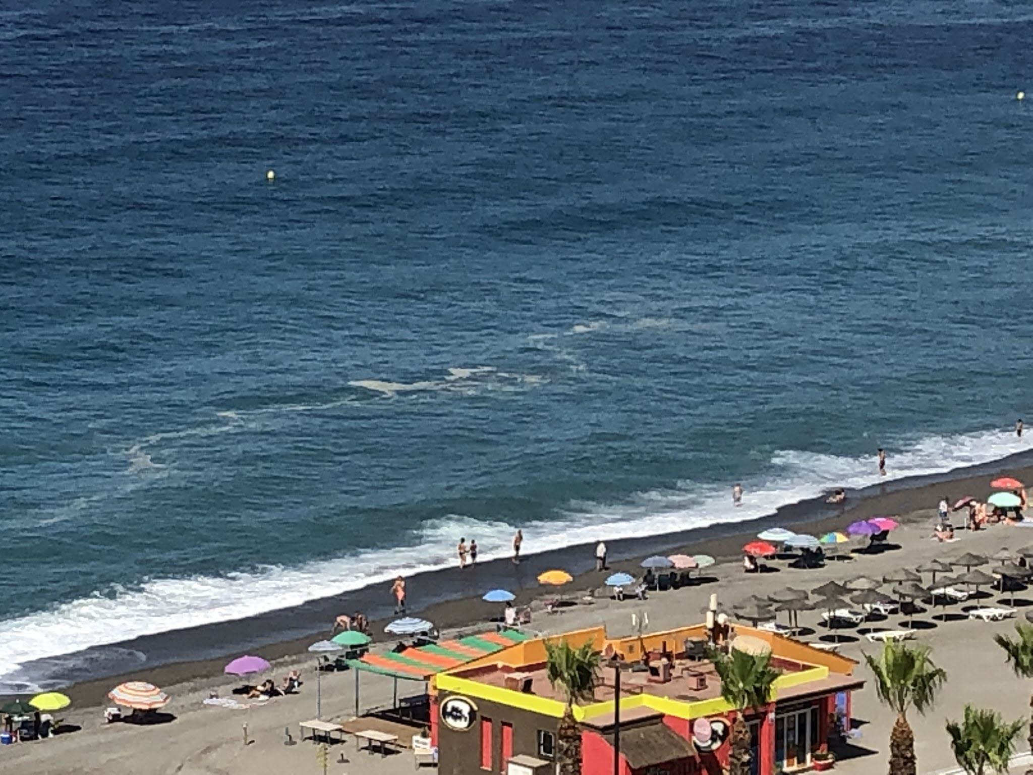 La costa de Salobreña (Granada), en Andalucía.