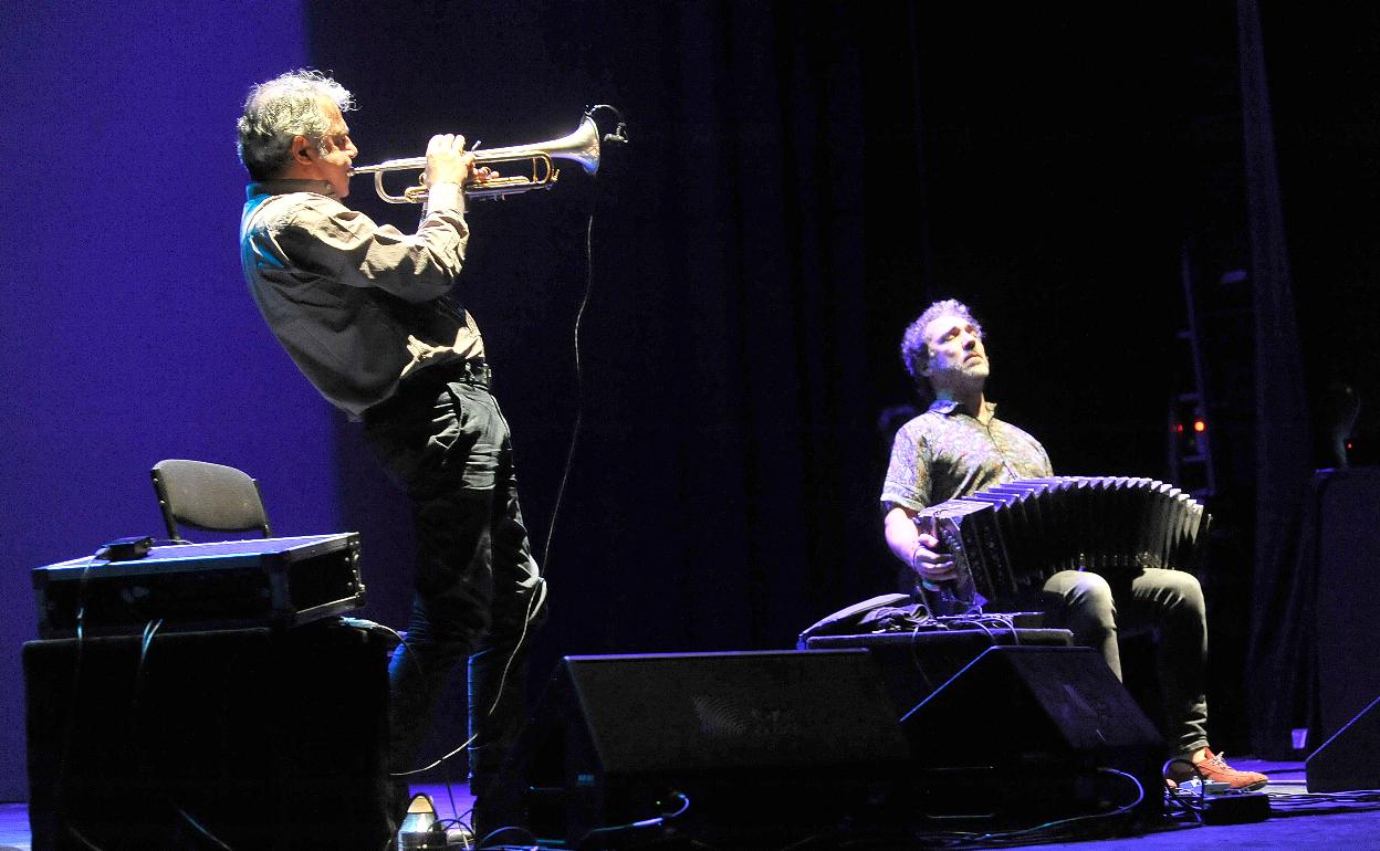 Fresu y Buenaventura fueron los elegidos para el concierto inaugural del Festival.