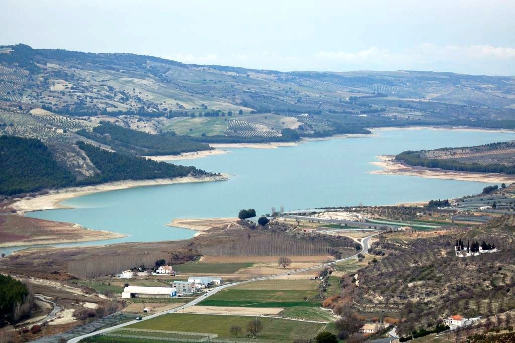 Vista de los Bermejales desde la Mesa de Fornes.