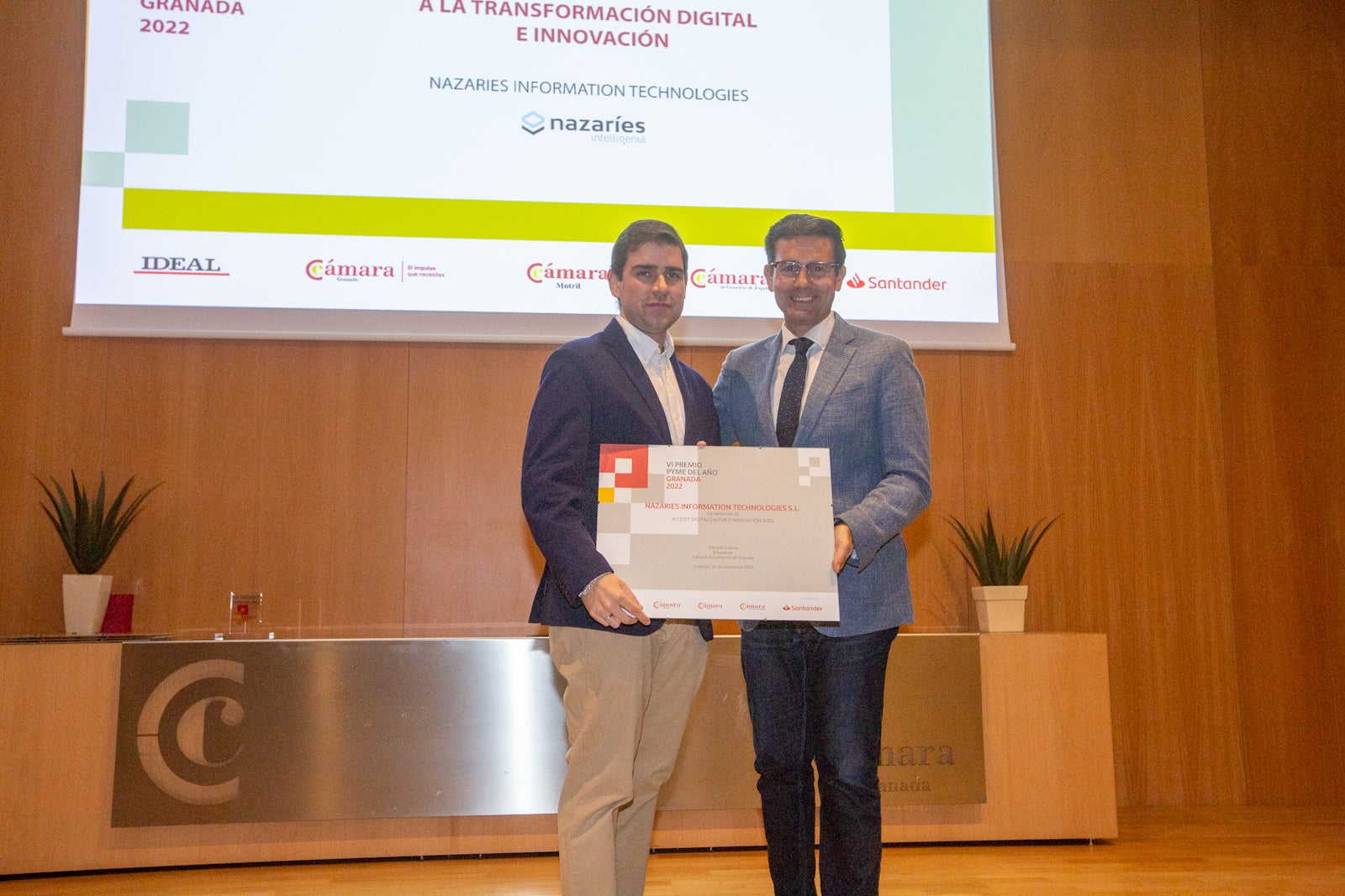 Fotos: Entrega del premio Pyme del Año 2022 en Granada