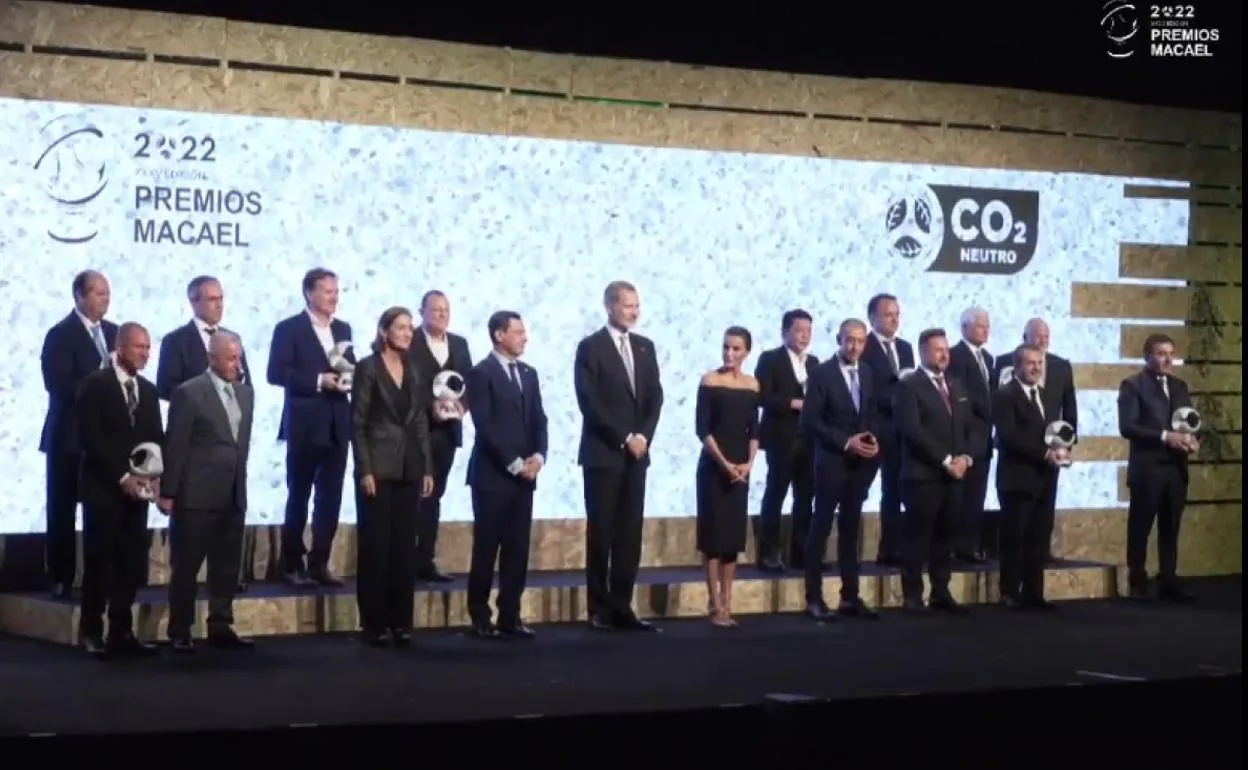 Los Reyes de España presiden la gala de entrega de los Premios Macael 2022