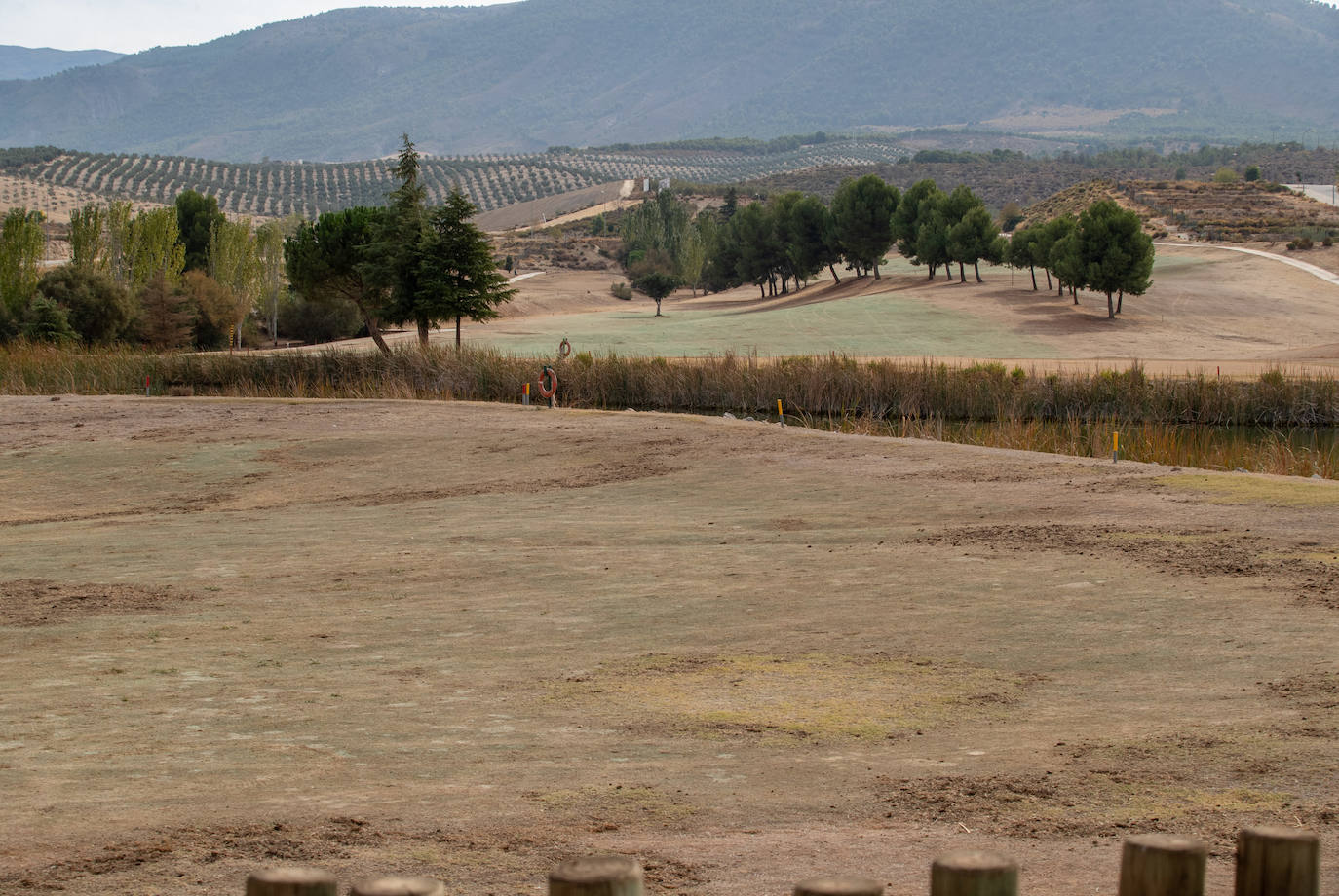 Fotos: Así ha quedado el campo de golf de Otura