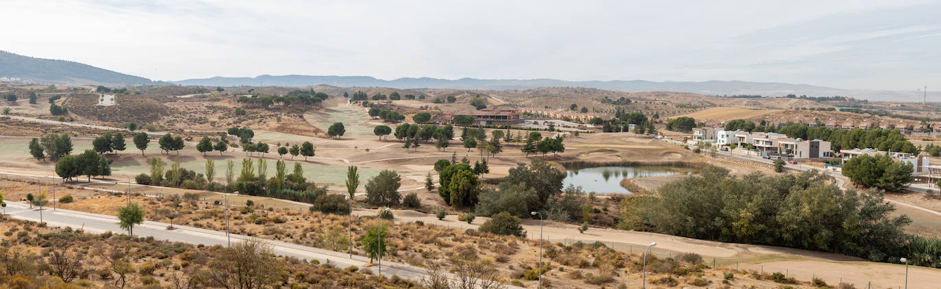 Fotos: Así ha quedado el campo de golf de Otura