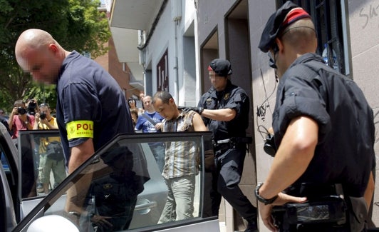 Operación de los Mossos contra talleres de explotación laboral en Barcelona. 