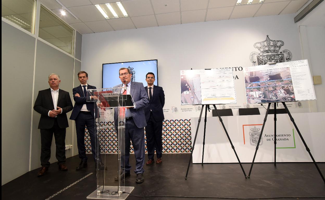 Presentación del proyecto de ensanche del Caminio de Purchil