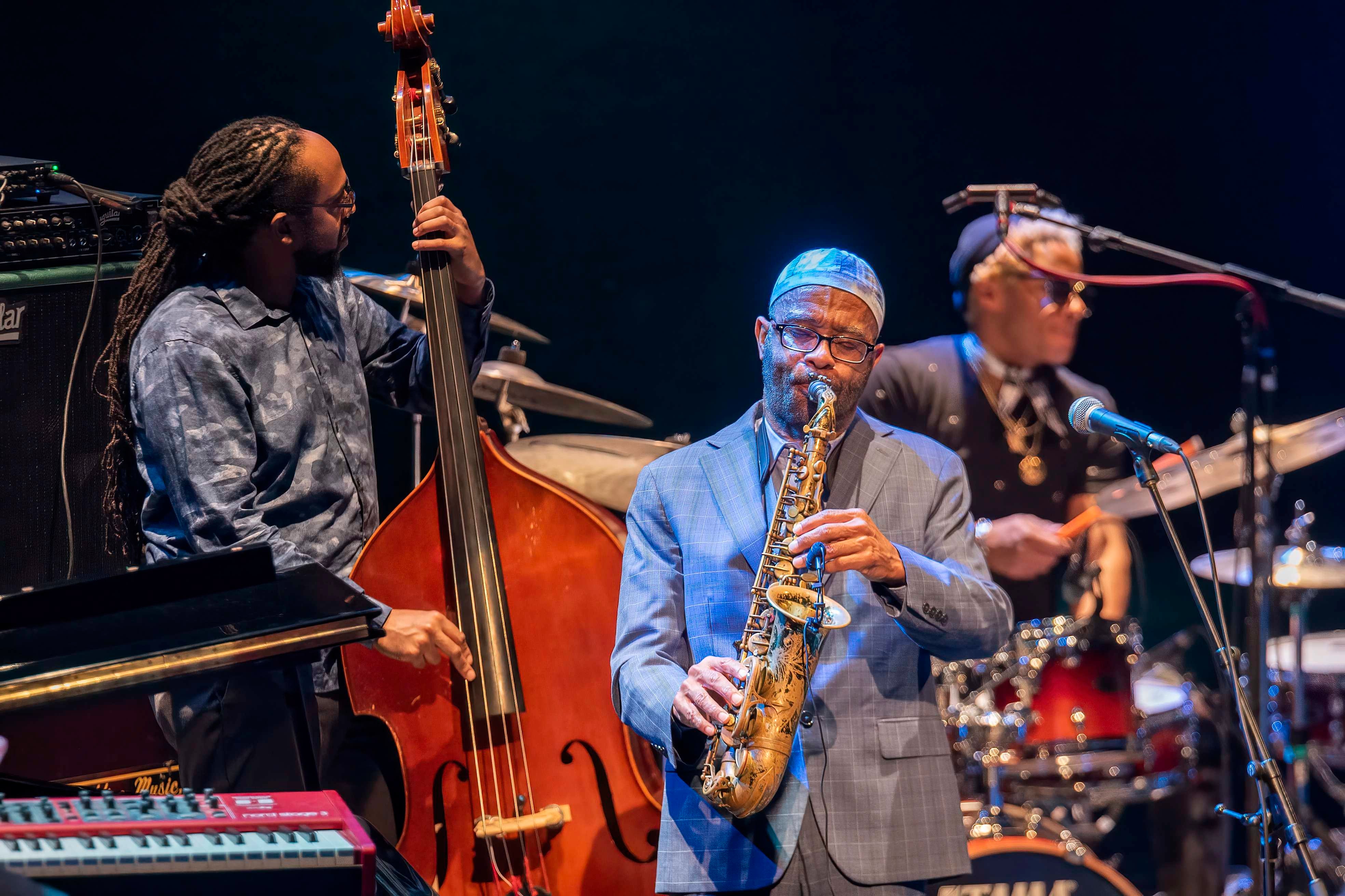Kenny Garrett, en su paso por el Festival Internacional de Jazz de Almería.
