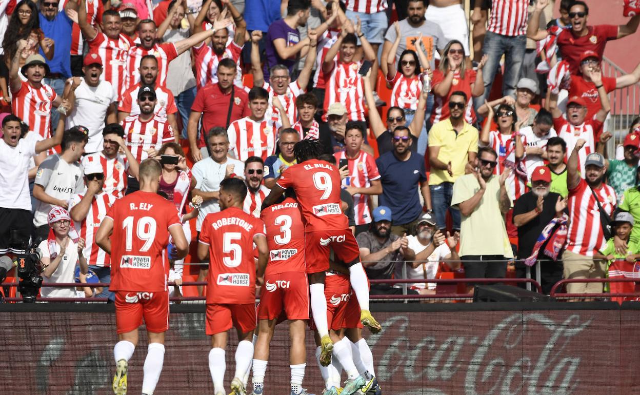 La UD Almería ha basado todo su potencial en los partidos disputados en el Power Horse Stadium.
