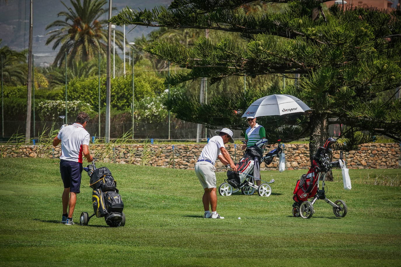 El Club de Golf los Moriscos de PLaya Granada, en Motril. 