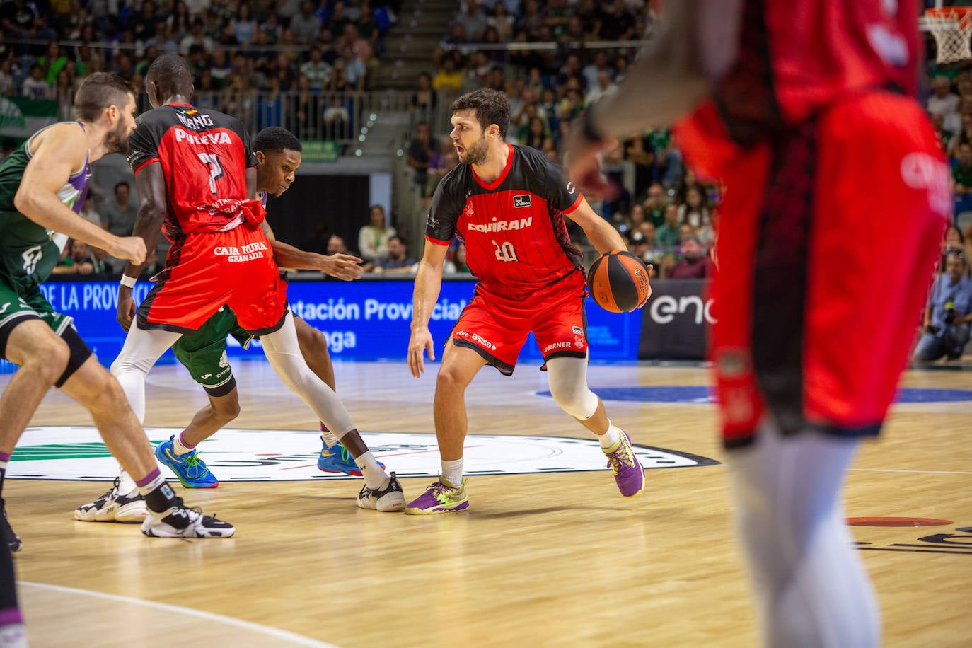 Todorovic, contra Unicaja. 
