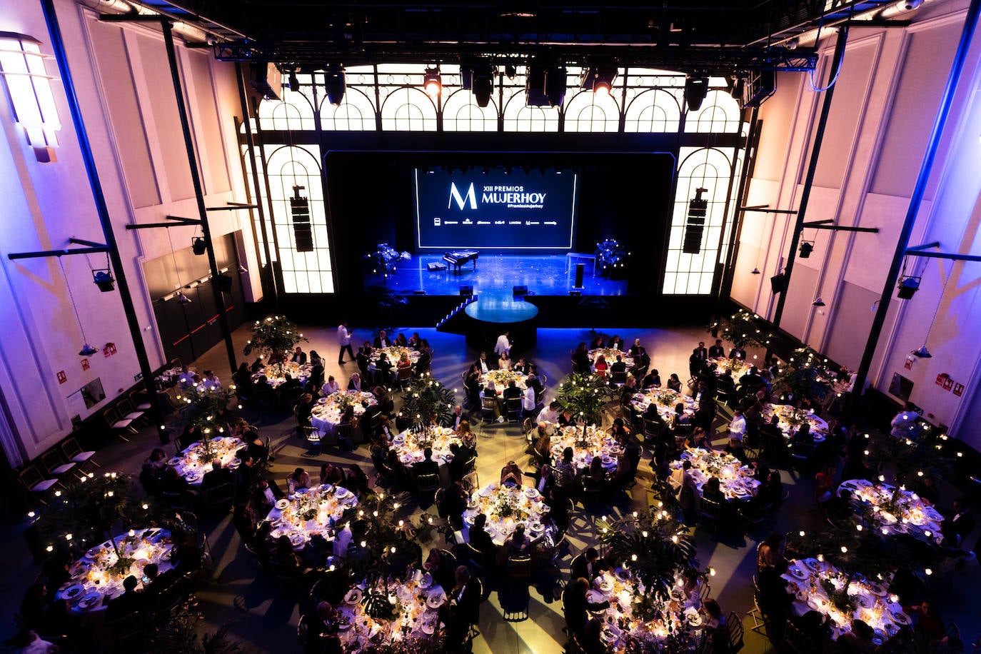 Imagen general del lugar del evento, en la antigua Estación del Norte, reconvertida en la actualidad en el Gran Teatro CaixaBank Príncipe Pío de Madrid.