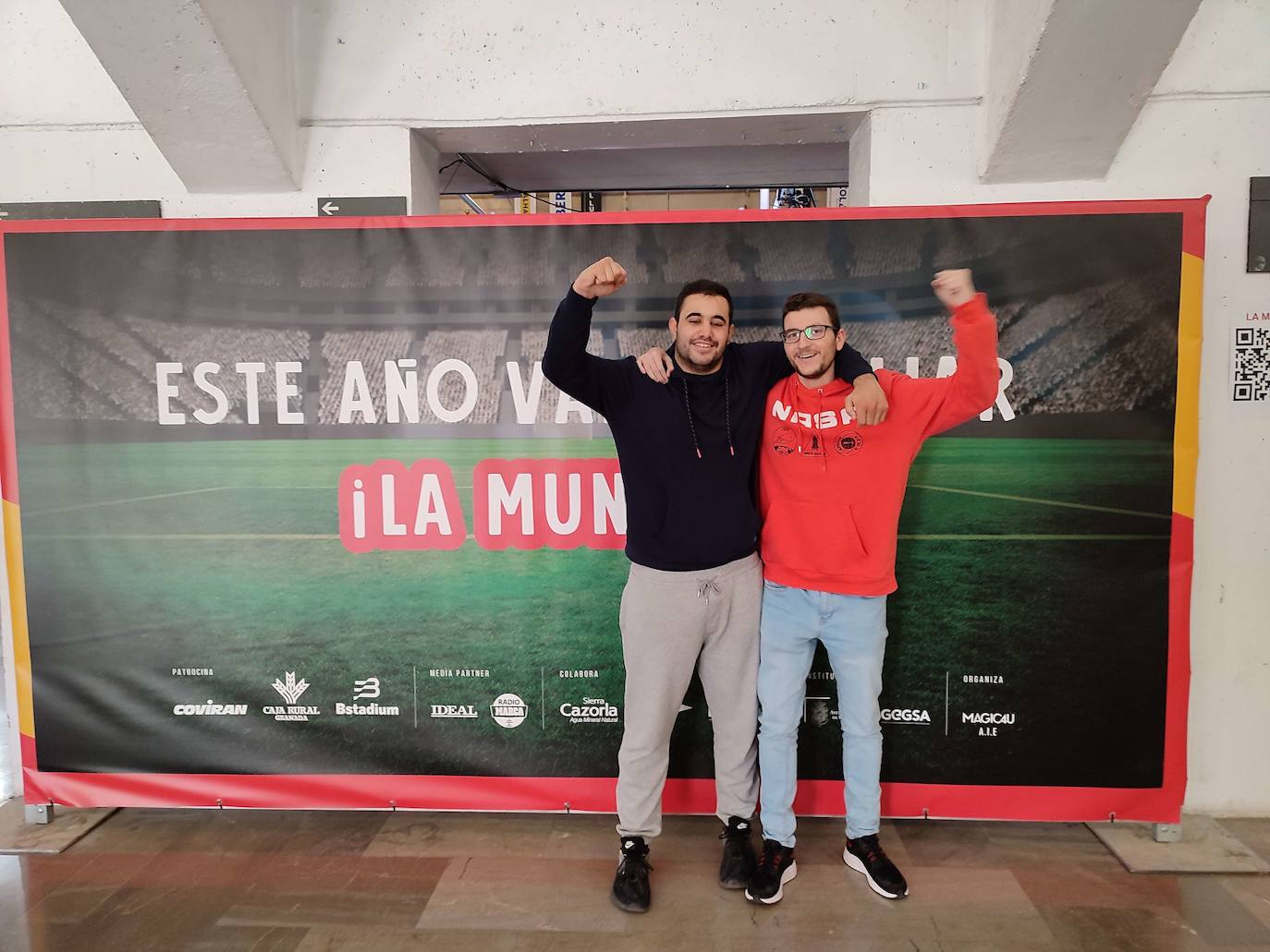 Photocall en el Palacio de los Deportes para el primer partido de España en el Mundial