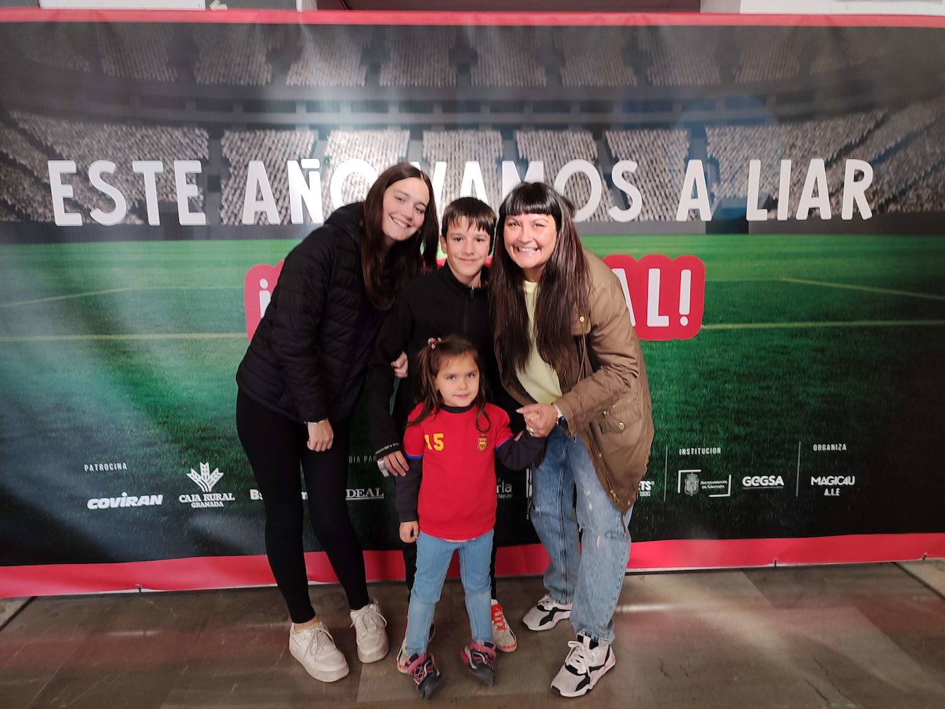 Photocall en el Palacio de los Deportes para el primer partido de España en el Mundial