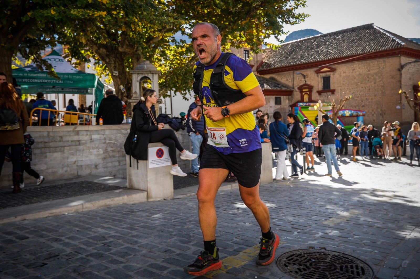Imagen de la carrera disputada el sábado en la localidad serrana.