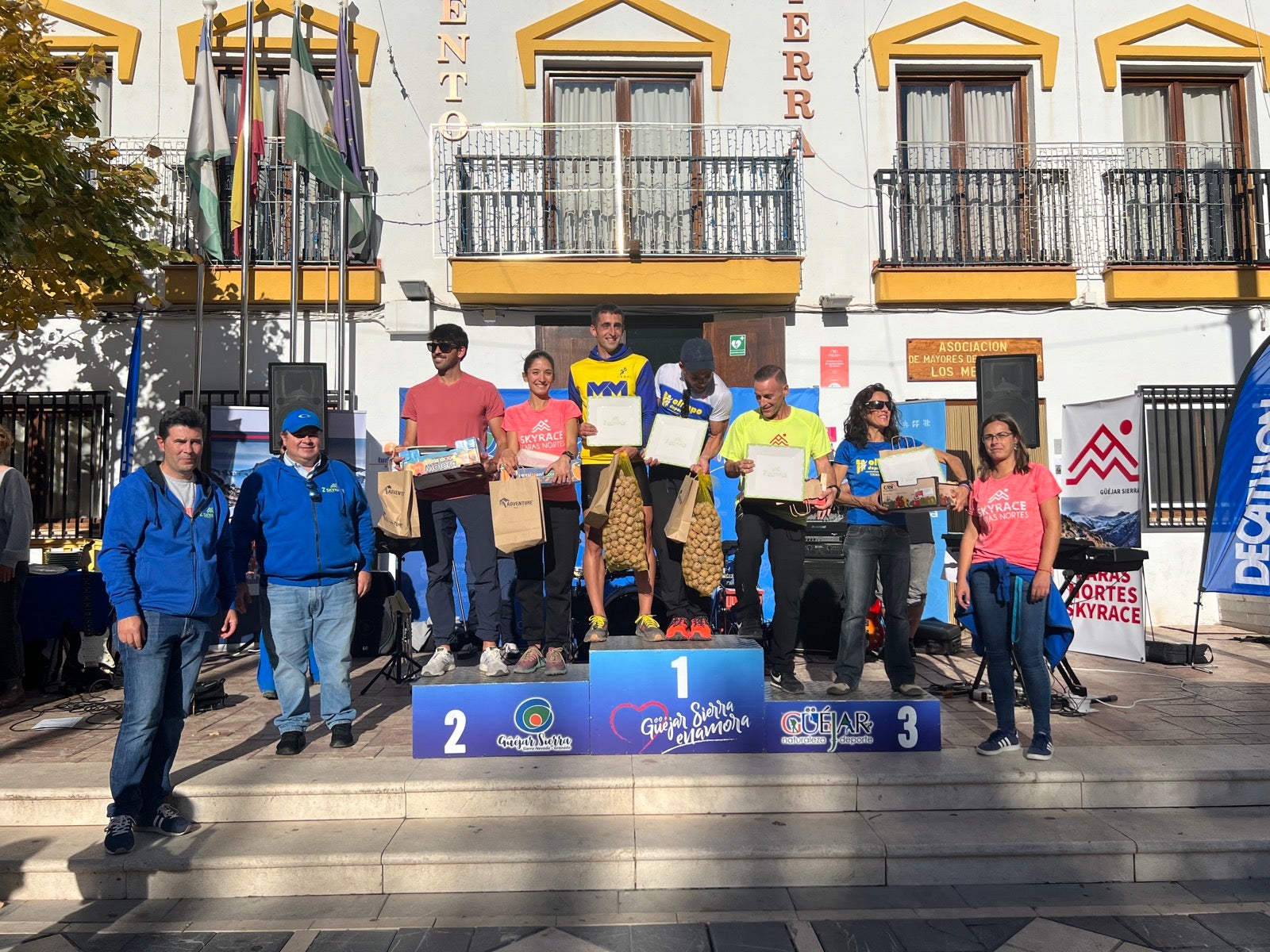 Imagen de la carrera disputada el sábado en la localidad serrana.