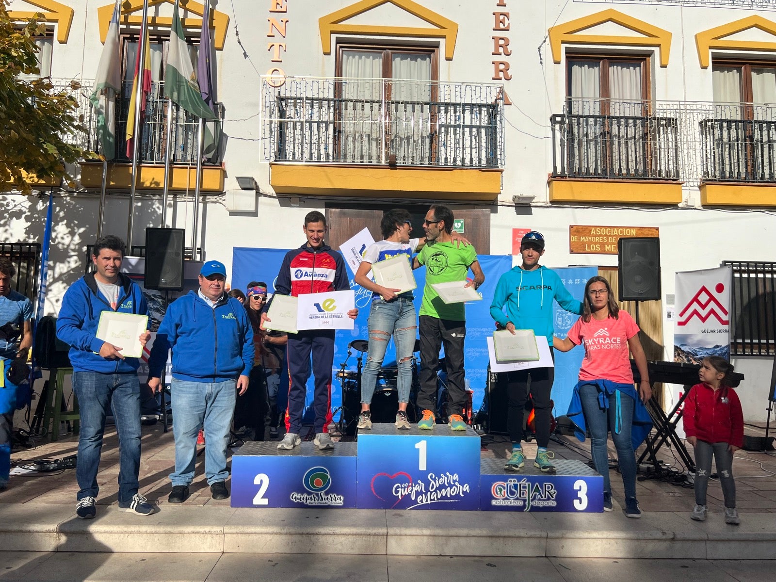 Imagen de la carrera disputada el sábado en la localidad serrana.