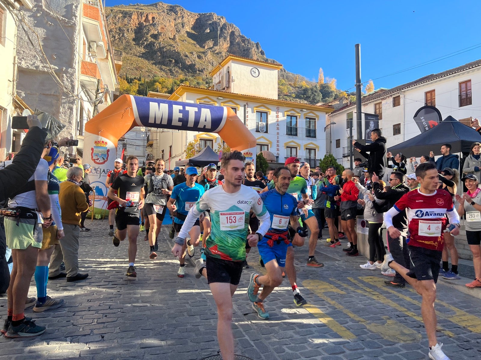 Imagen de la carrera disputada el sábado en la localidad serrana.
