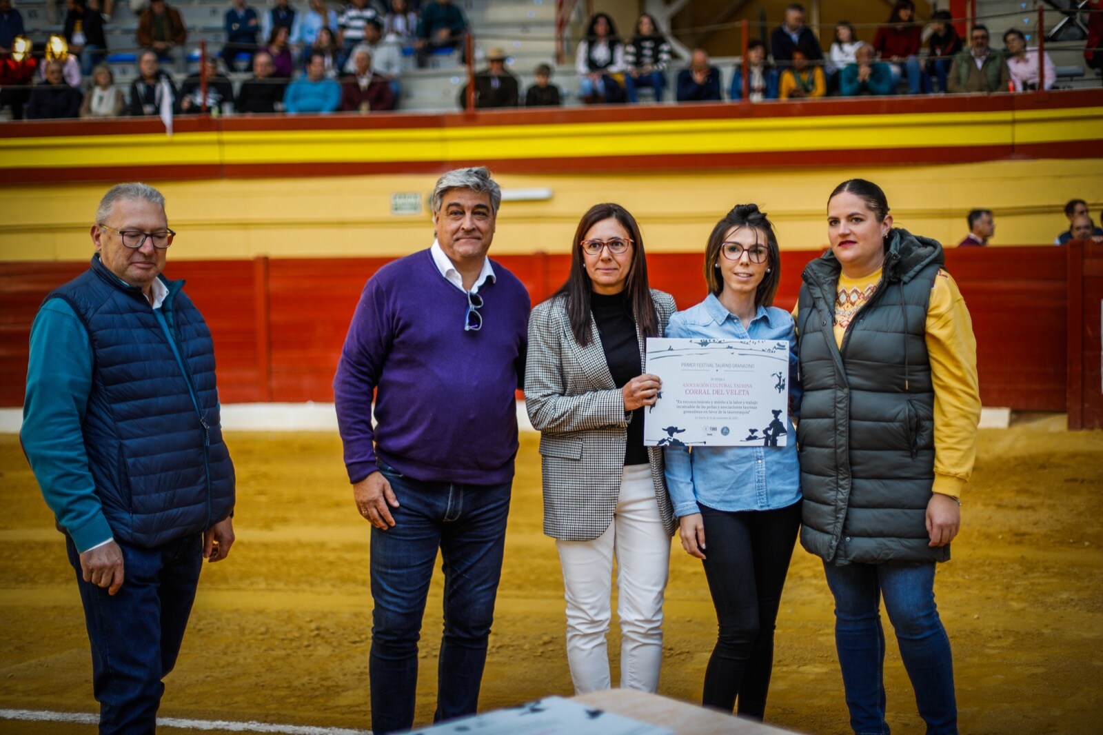 Imagen del festival celebrado en el coliseo atarfeño.