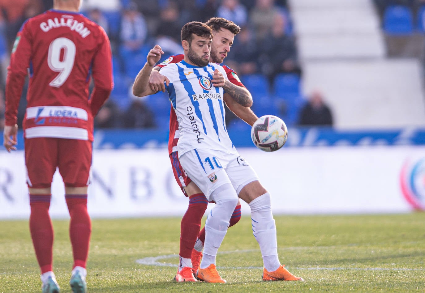 Las mejores imágenes del partido disputado este domingo en Butarque