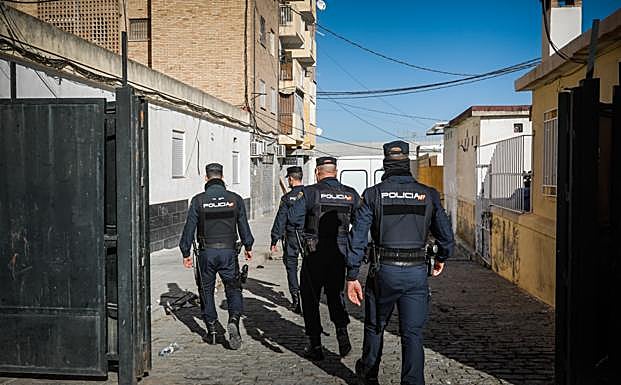 Galería. Redada en la zona Norte de Granada