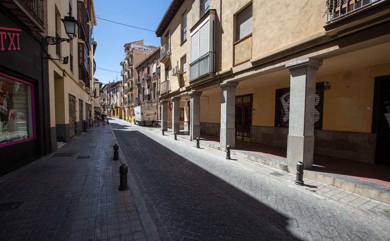 Calle Elvira, donde se ha producido la discusión